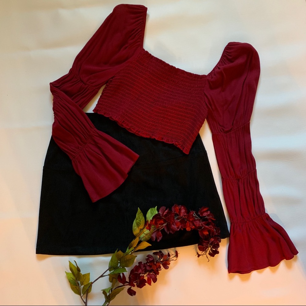 Smock Crop Top - Picture 4 of 15